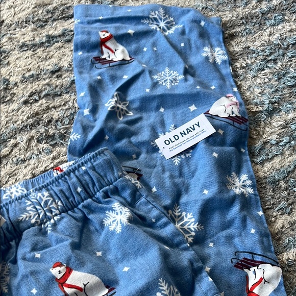 Snowman and Snowflake Pajama Pants - Picture 3 of 4
